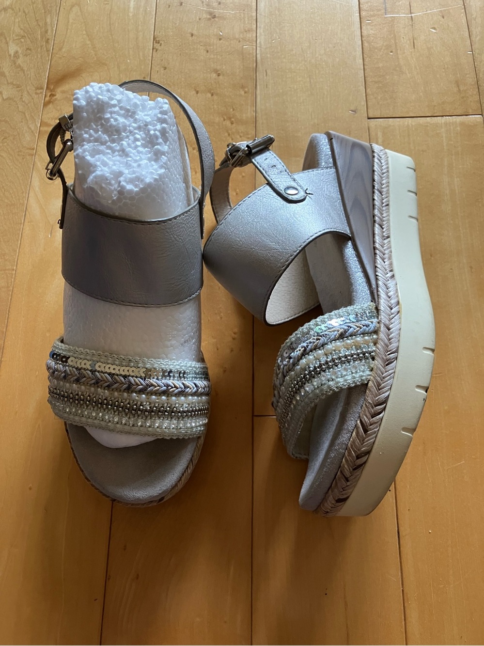 Xti silver sandals